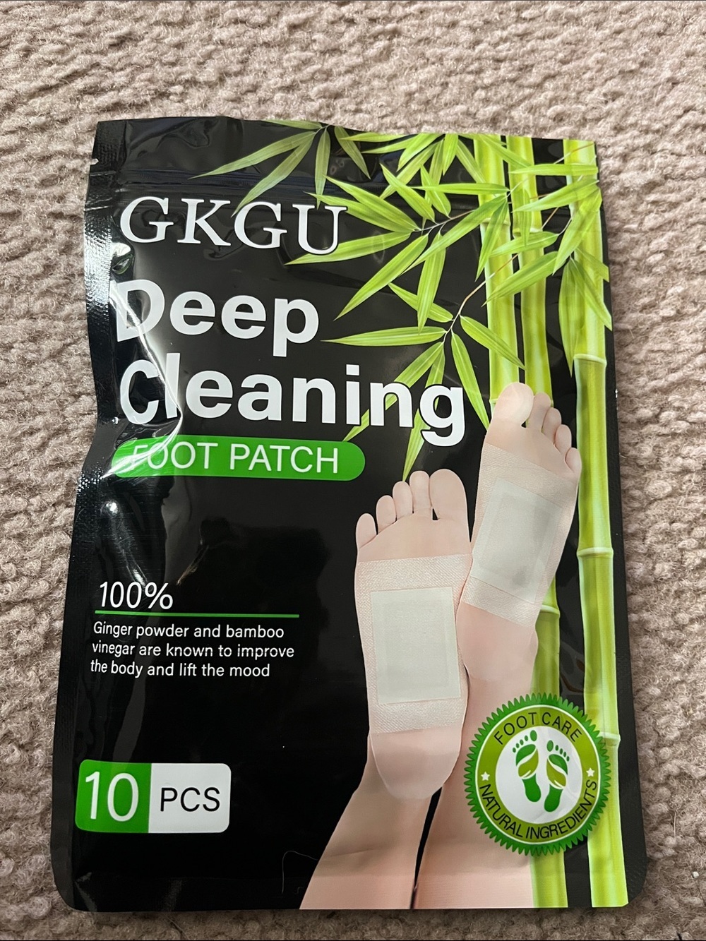 Deep Cleaning Foot Patch - Beige (10 pcs)